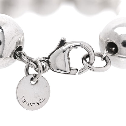 Tiffany Sterling Silver 10mm HardWear Ball Bracelet 4 of 5