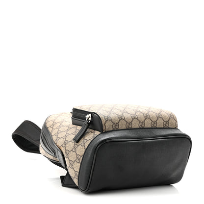 Gucci GG Supreme Monogram Small Eden Day Backpack Black 4 of 10