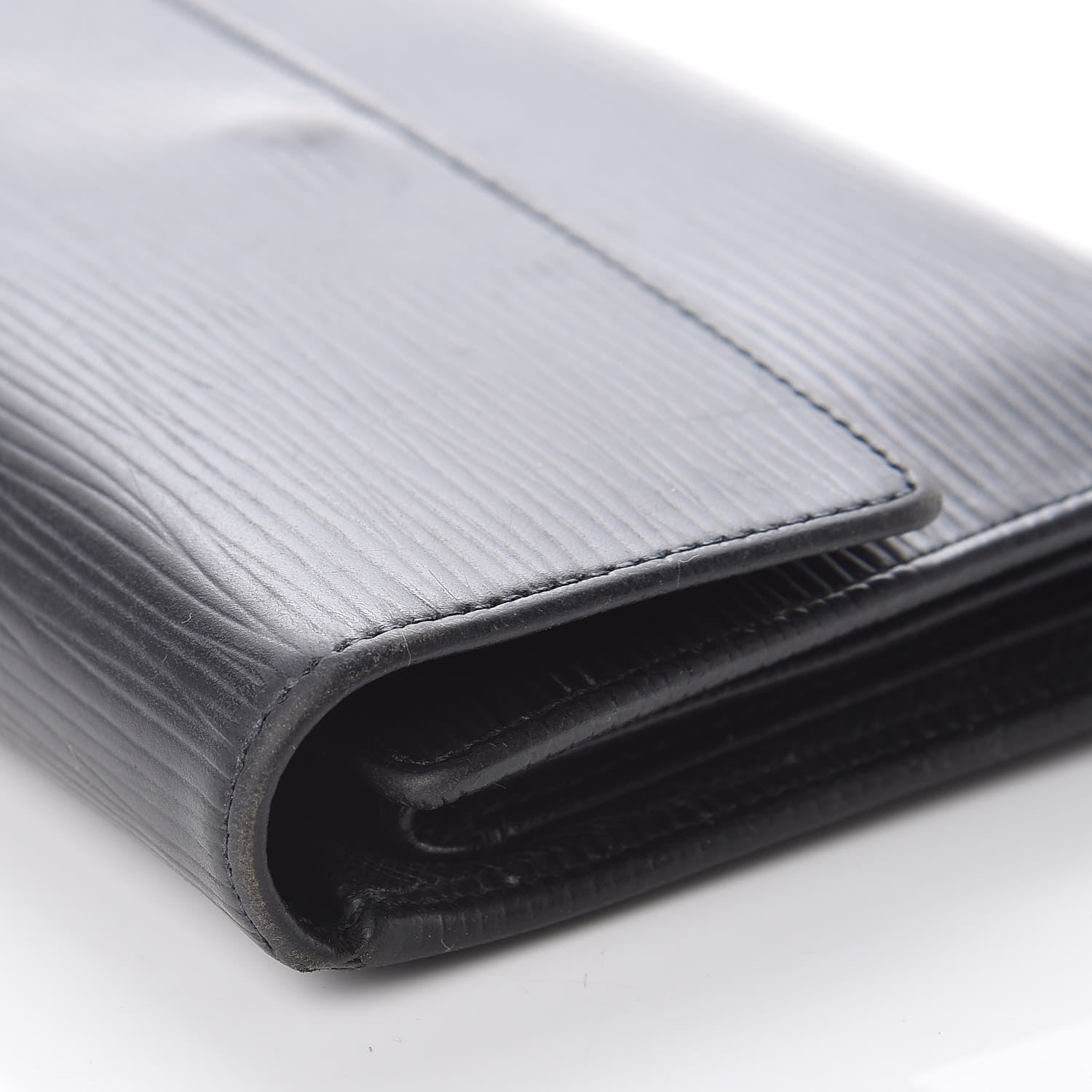 Louis Vuitton Epi Porte Tresor Etui Papiers Wallet Black 16 of 16