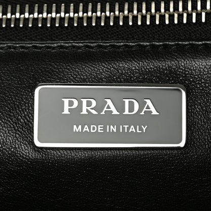 Prada Nappa Antique Medium Re-Edition 2001 Two Handle Bag Black 6 of 10