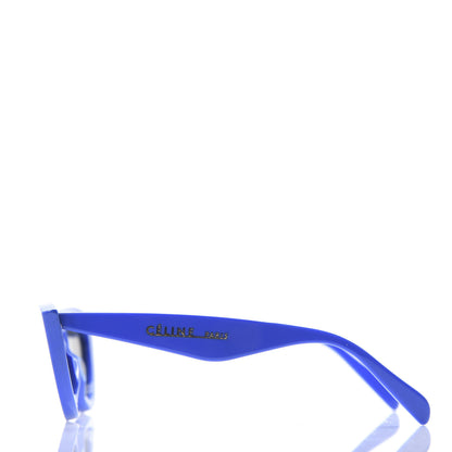 Celine Acetate Cat Eye Sunglasses CL 40019I Blue 3 of 6