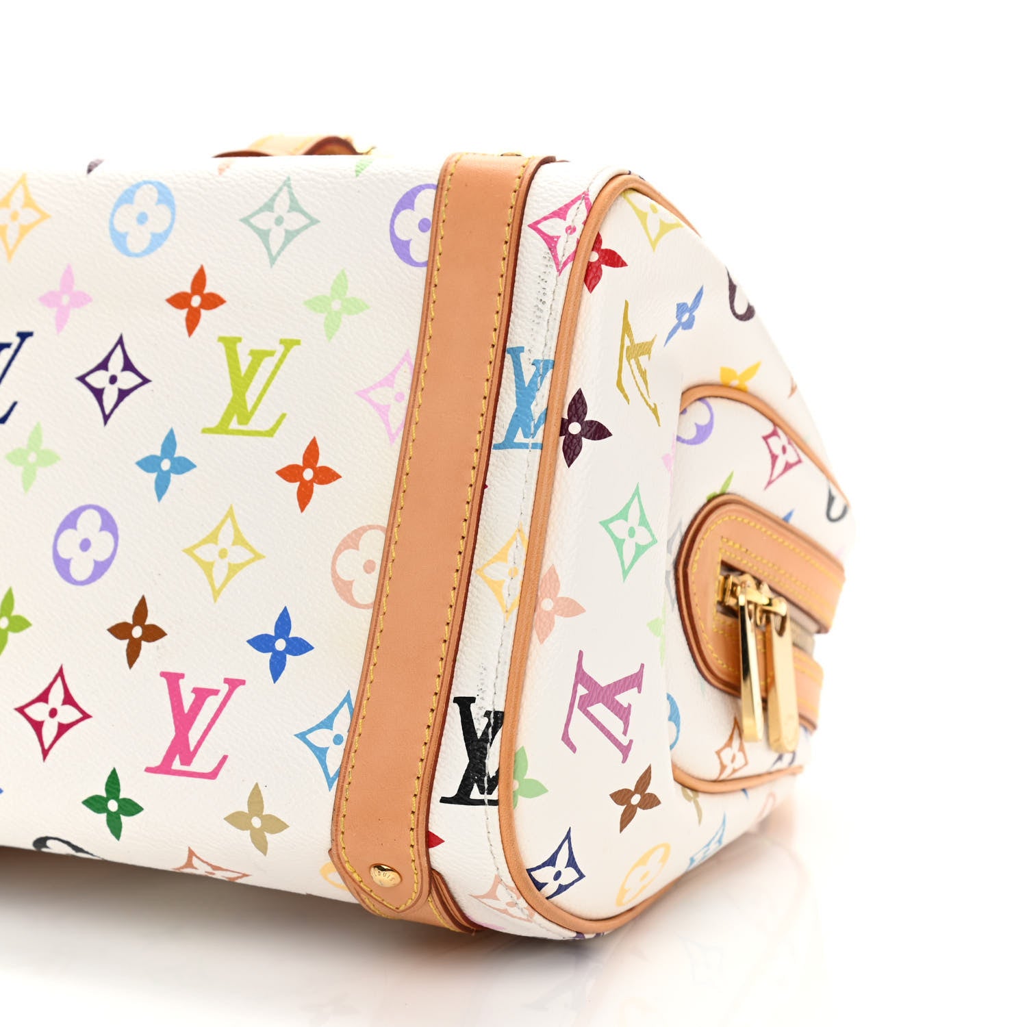 Louis Vuitton Monogram Multicolor Priscilla White 10 of 14