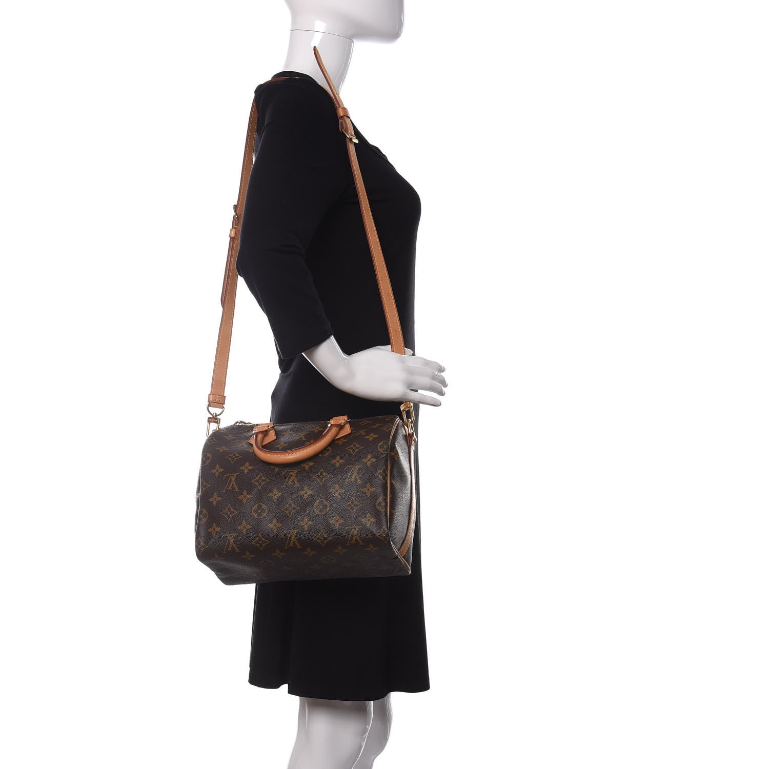 Louis Vuitton Monogram Speedy Bandouliere 25 2 of 11