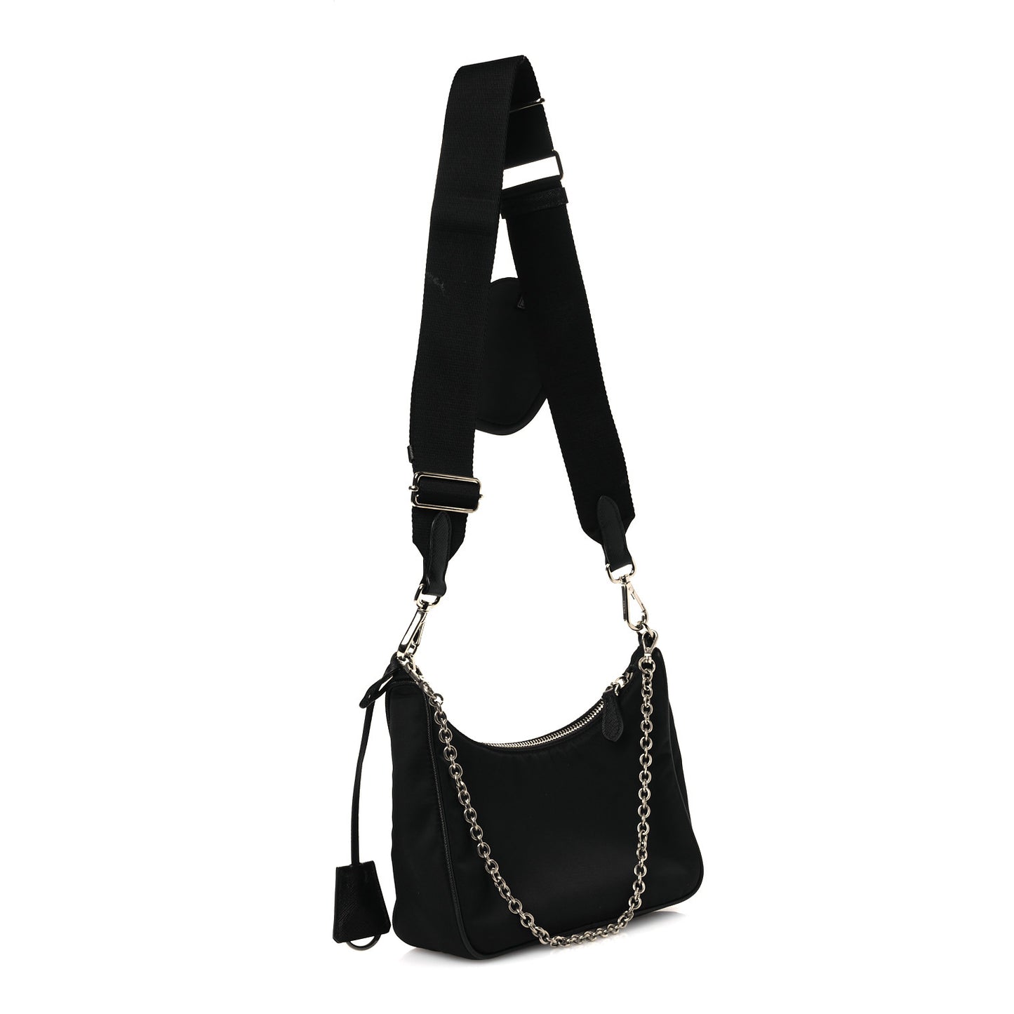 Nylon Re-Edition 2005 Shoulder Bag Black