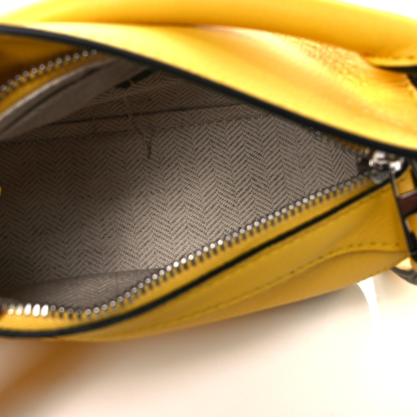 Calfskin Nano Puzzle Bag Yellow