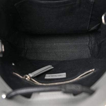 Balenciaga Calfskin Logo XXS Shopping Tote Gris Fossile 5 of 10