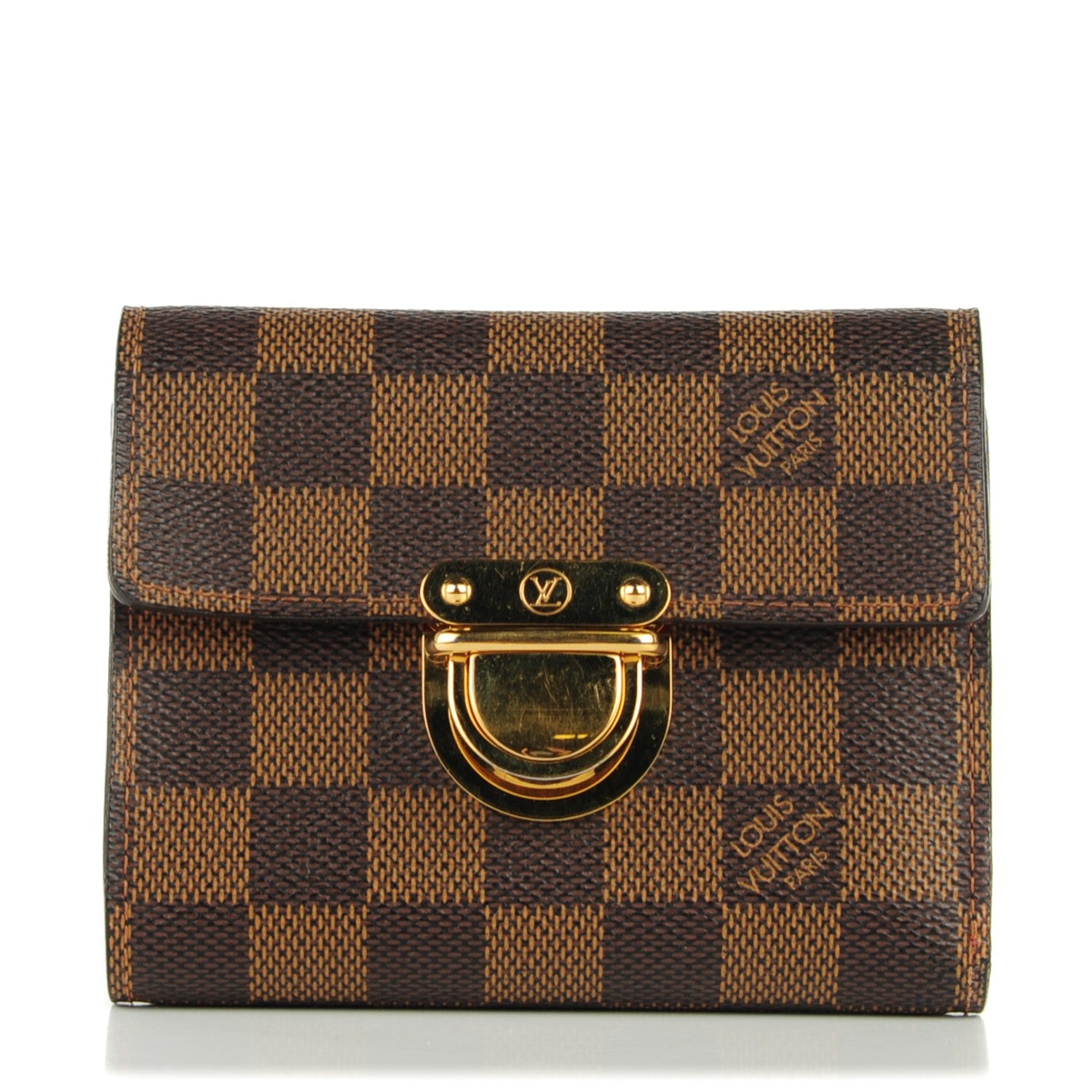Louis Vuitton Damier Ebene Koala Compact Wallet 1 of 7