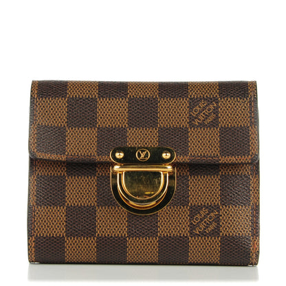 Louis Vuitton Damier Ebene Koala Compact Wallet 1 of 7