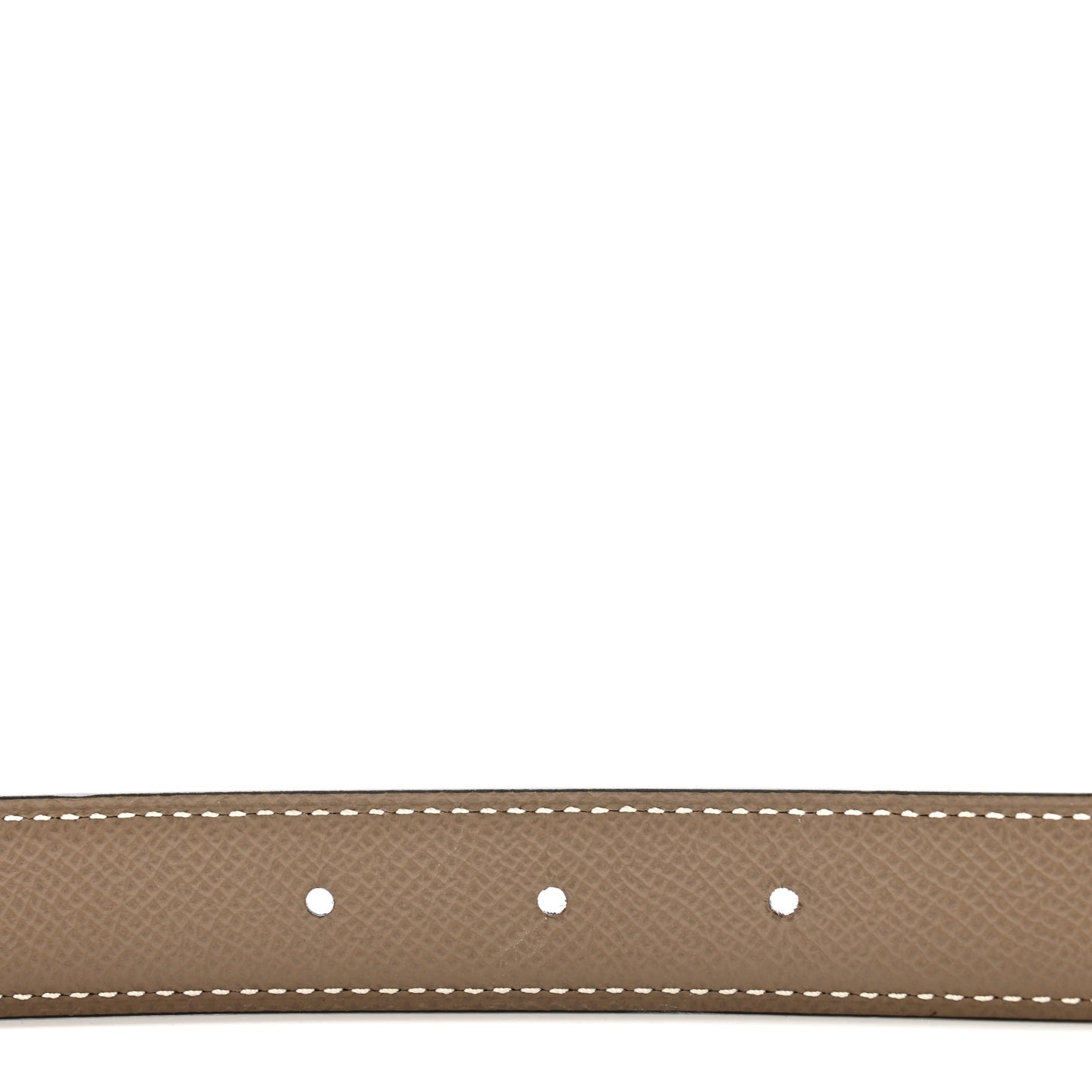 Epsom Swift 24mm Mini H Belt 95 38 Etoupe Black