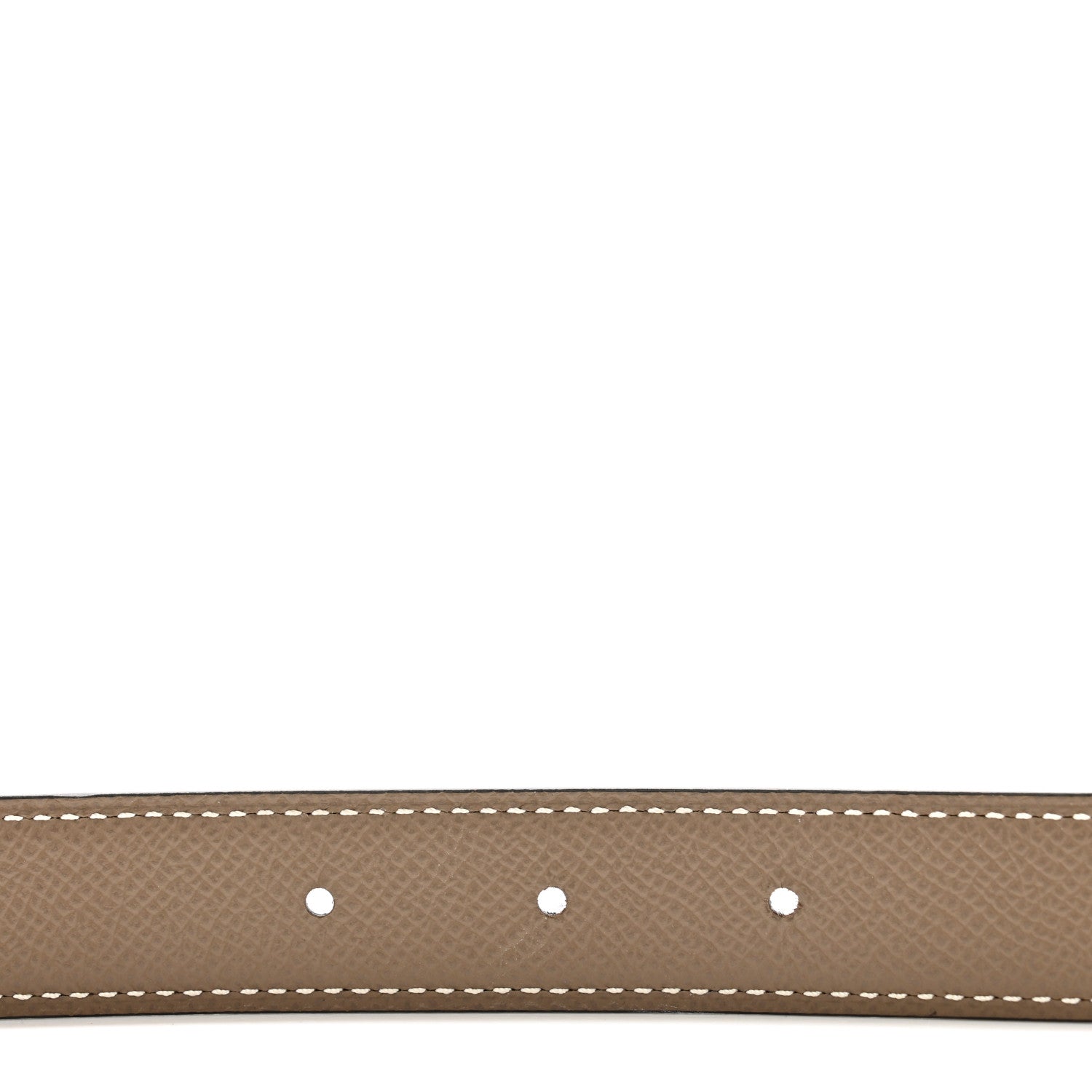 Hermes Epsom Swift 24mm Mini H Belt 95 38 Etoupe Black 4 of 6