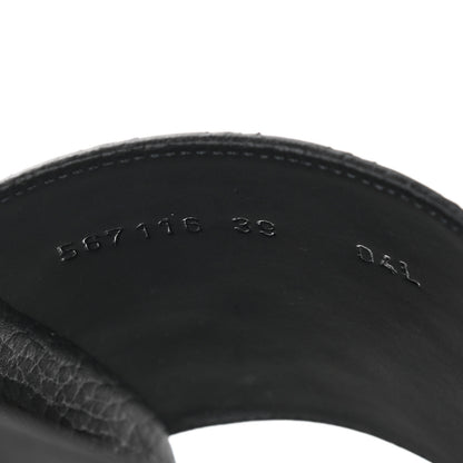 Gucci Microguccissima Slide Sandals 39 Black 7 of 8