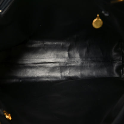 Chanel Caviar Large CC Shoulder Bag Black 4 of 9