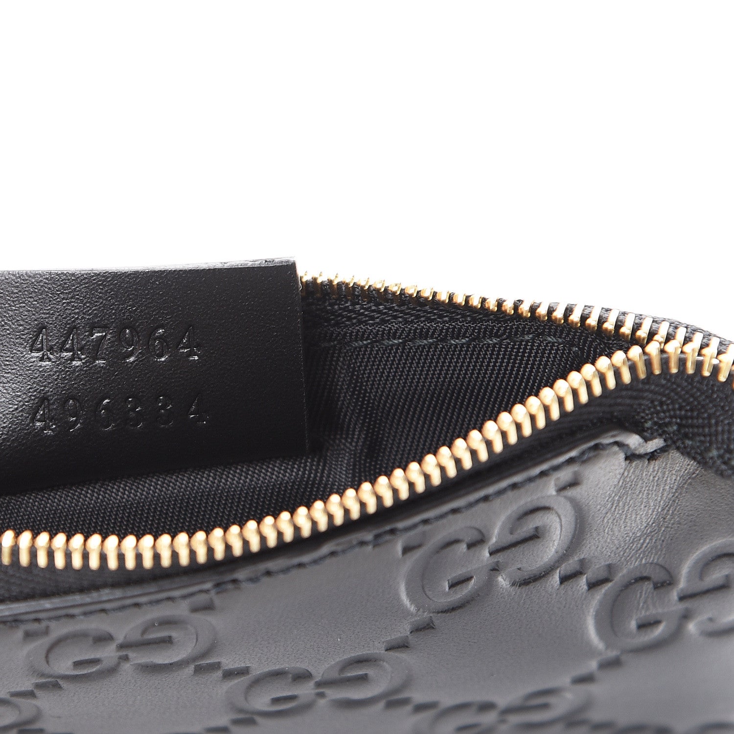 Gucci Guccissima Key Case Black 6 of 7
