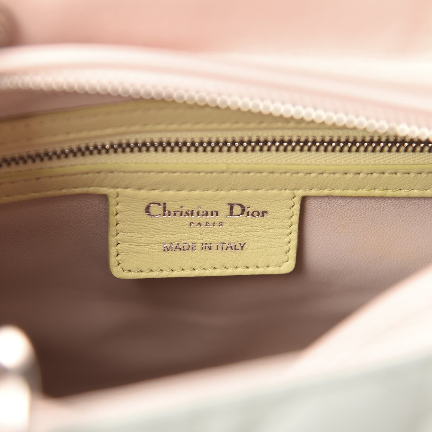 Christian Dior Lambskin Cannage Medium Tri-Color Lady Dior Multicolor 7 of 9