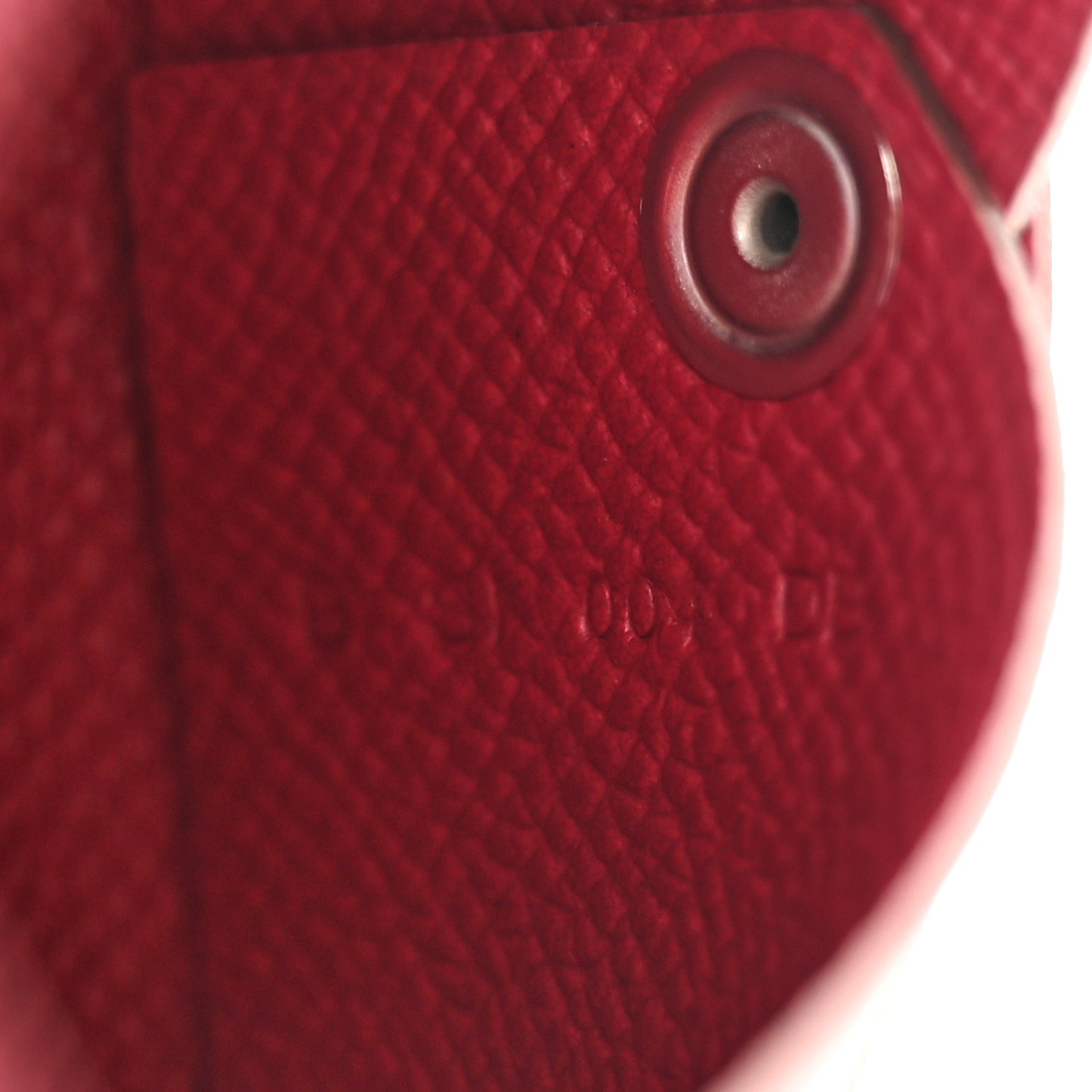 Epsom Calvi Card Case Rubis