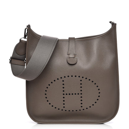 Hermes Epsom Evelyne III GM Etain 1 of 8