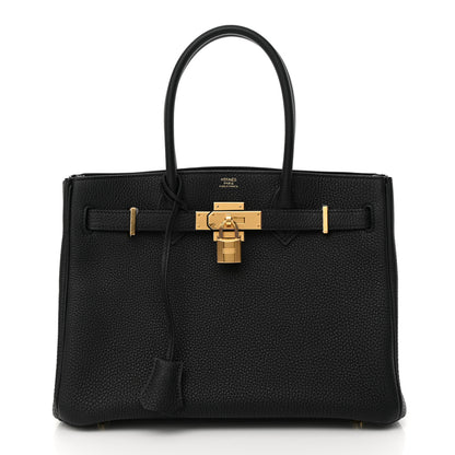Hermes Togo Swift Canvas 3 in 1 Birkin 30 Black 4 of 17