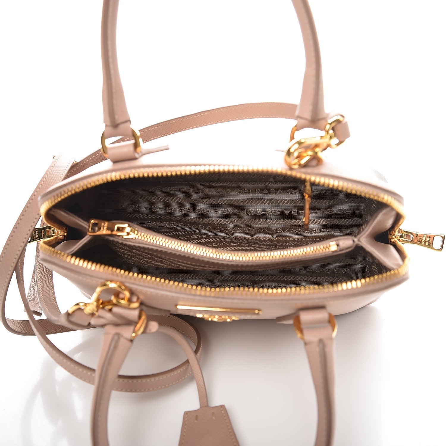 Prada Saffiano Lux Small Promenade Tote Cammeo 5 of 8