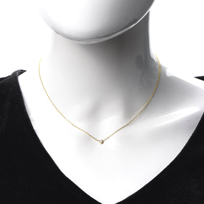 Cartier 18K Yellow Gold Diamond SM D'Amour Pendant Necklace 2 of 6