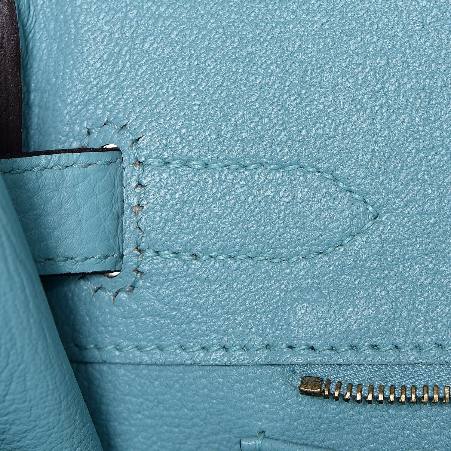 Hermes Togo Birkin 30 Bleu Atoll 10 of 35