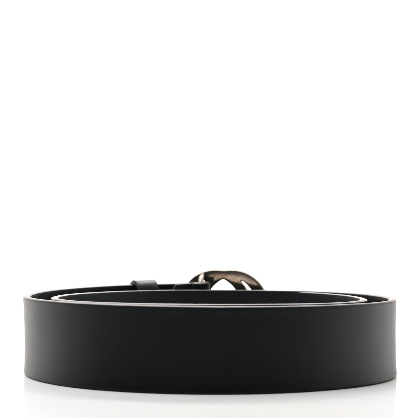 Selleria Calfskin Mens Interlocking G 37mm Belt 90 36 Black