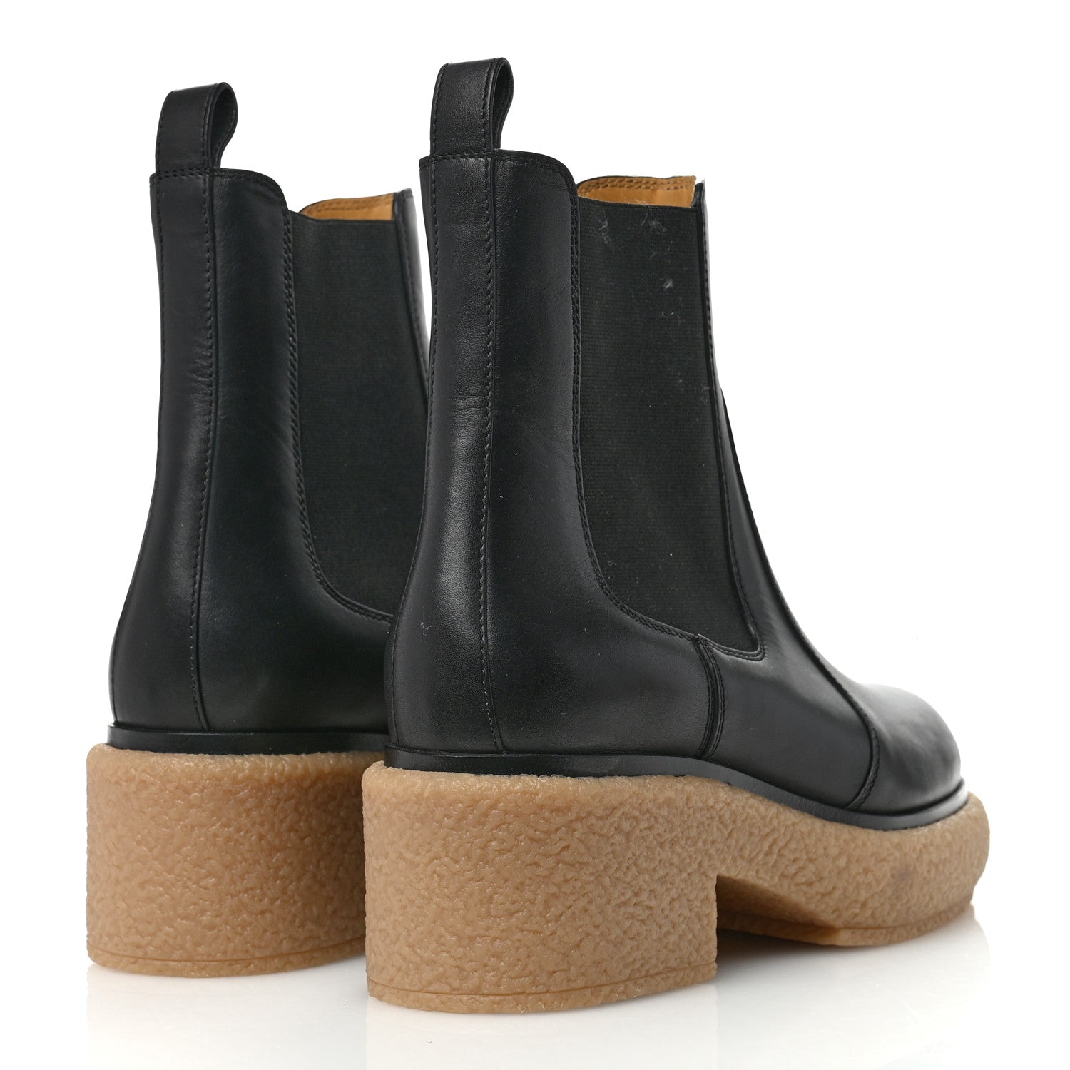 Hermes Calfskin Forever 30 Boots 38.5 Black 5 of 11