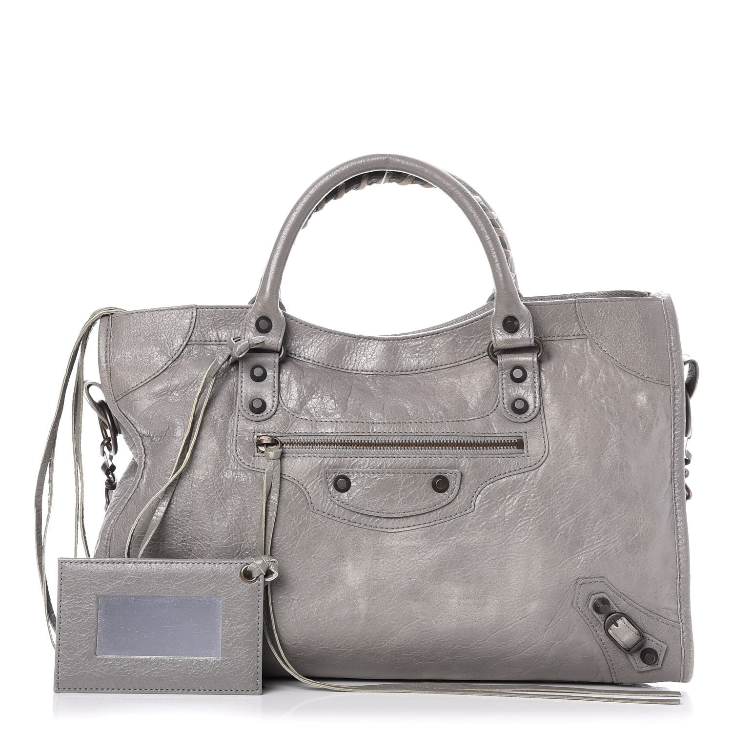Balenciaga Agneau Classic Hardware City Gris Pyrite 1 of 13