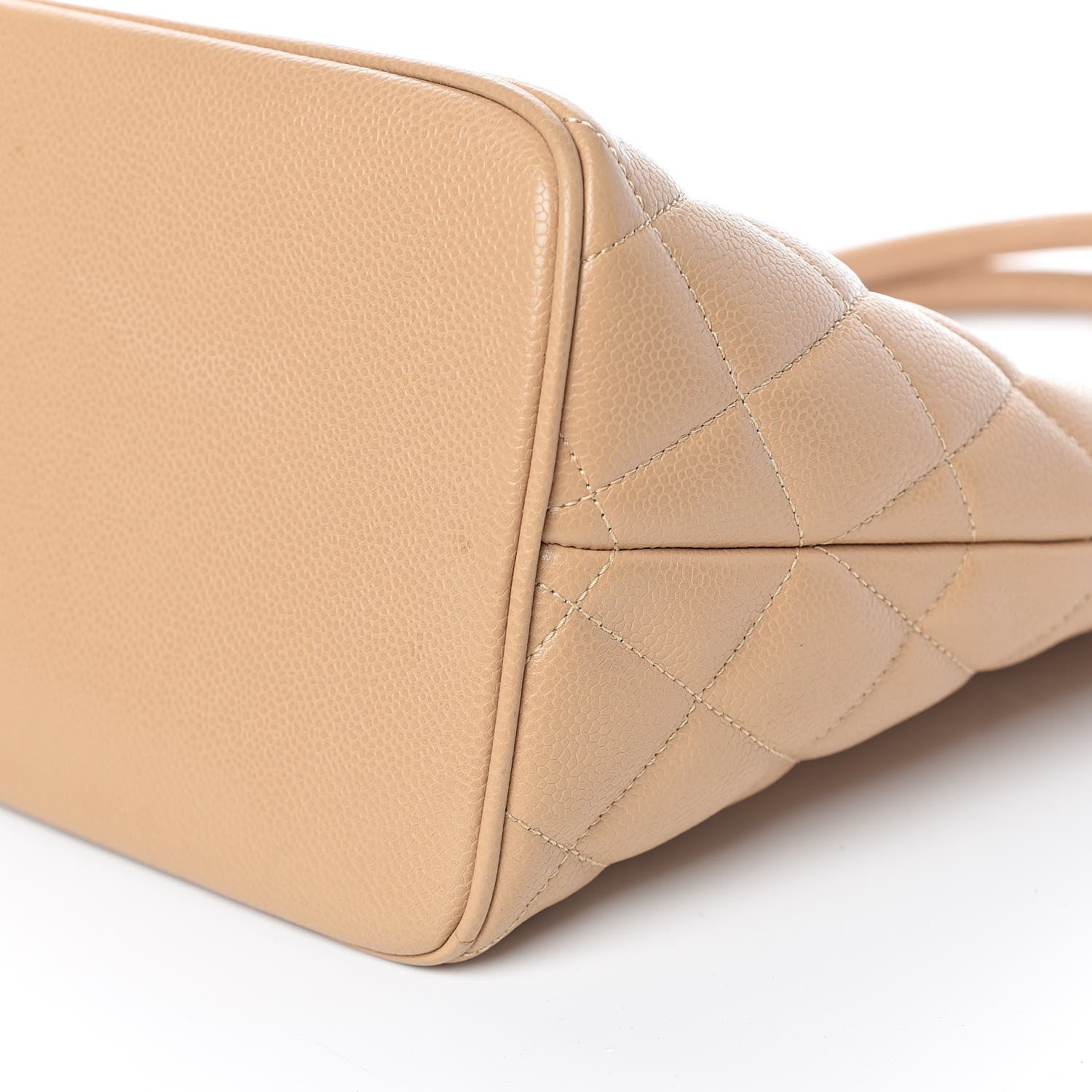 Chanel Caviar Quilted Medallion Tote Beige 6 of 10