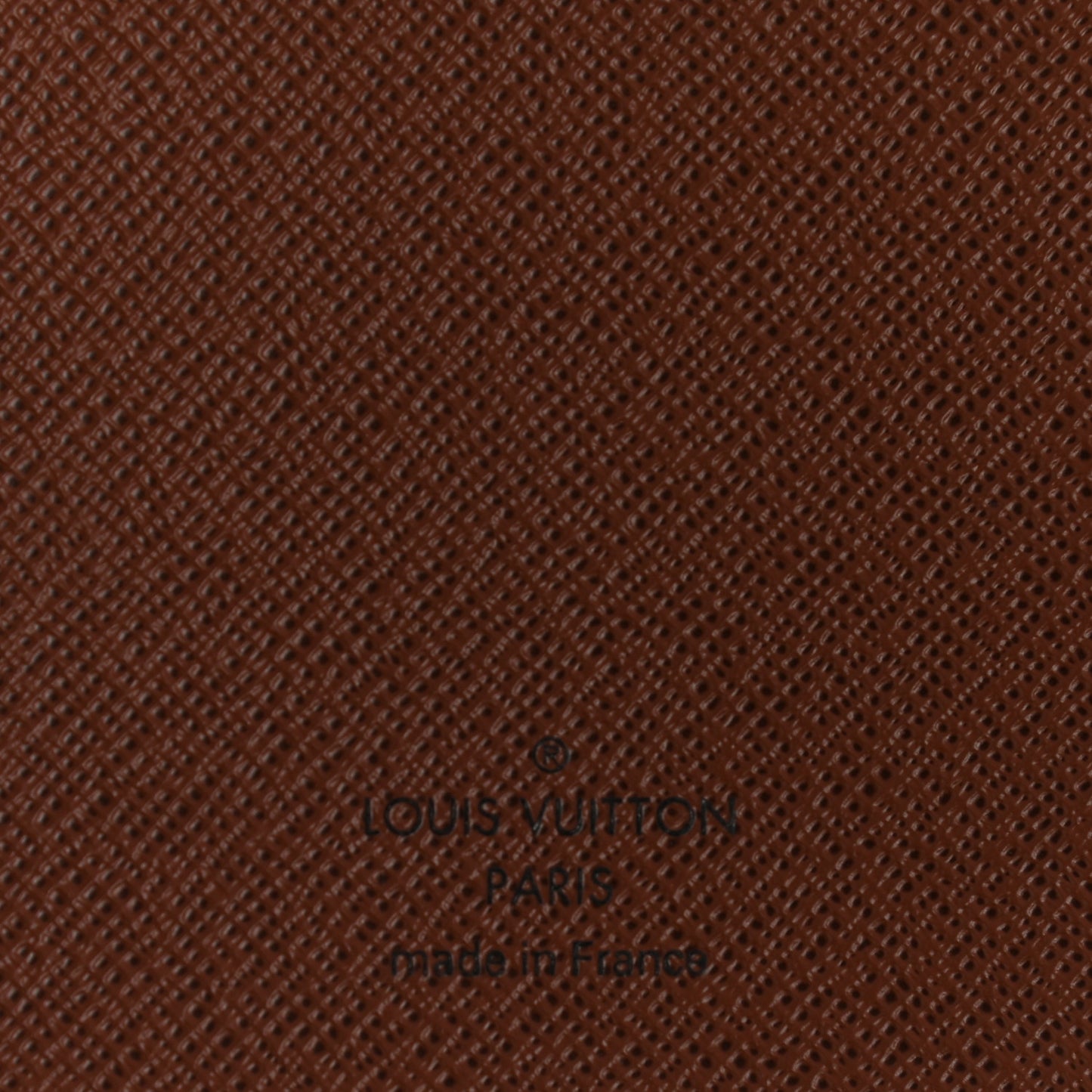 Monogram Desk Agenda Cover