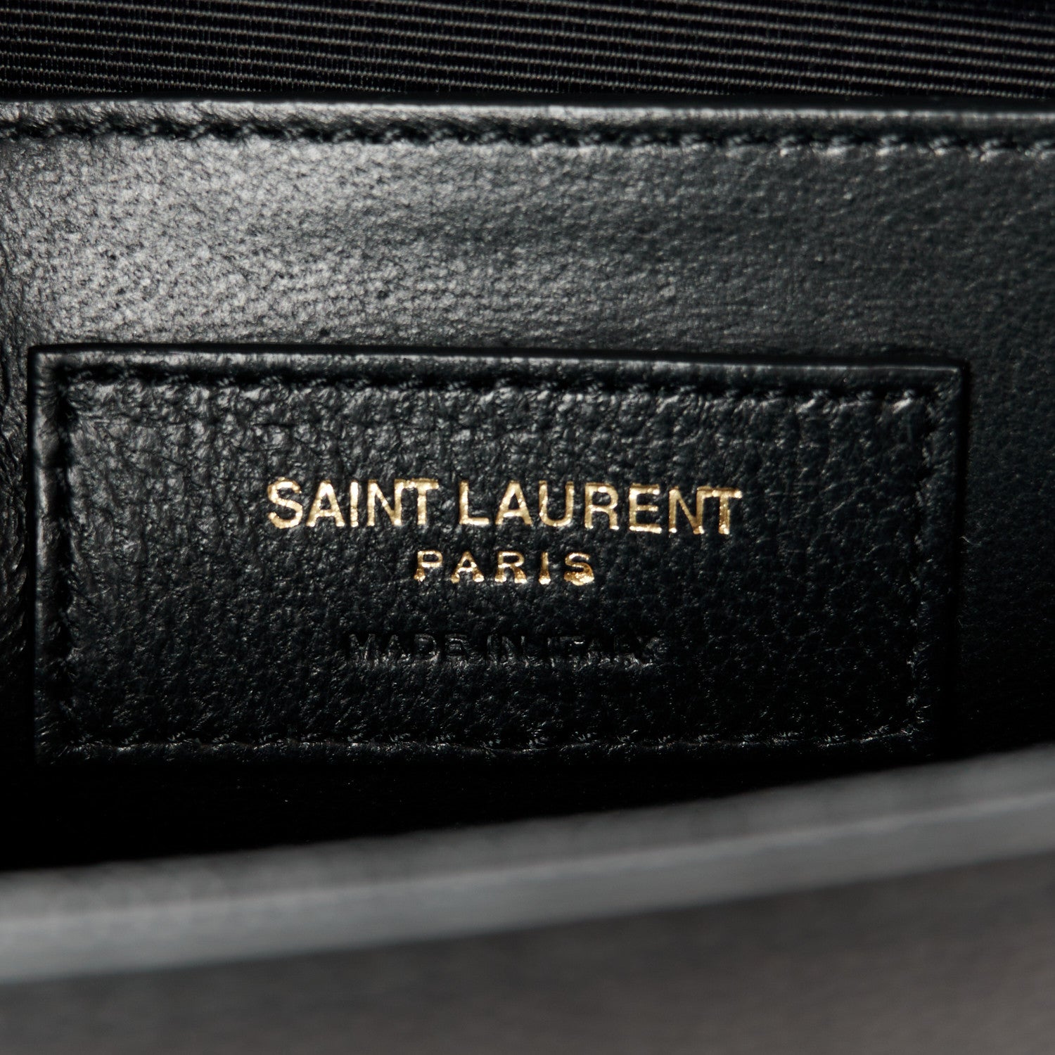 Saint Laurent Grain De Poudre Small Monogram Kate Satchel Black 6 of 11