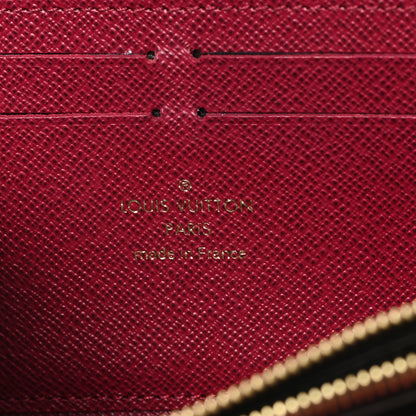Louis Vuitton Monogram Clemence Wallet Fuchsia 7 of 7