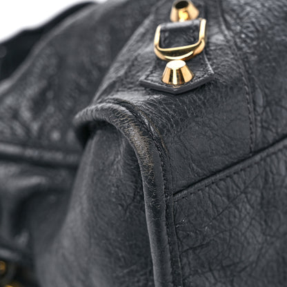 Balenciaga Agneau Classic Gold Hardware City Gris Fossile Anthracite 7 of 11