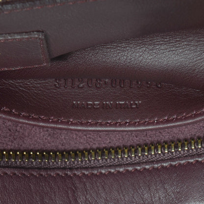 Saint Laurent Smooth Calfskin Medium Classic Y Cabas Bordeaux 17 of 36