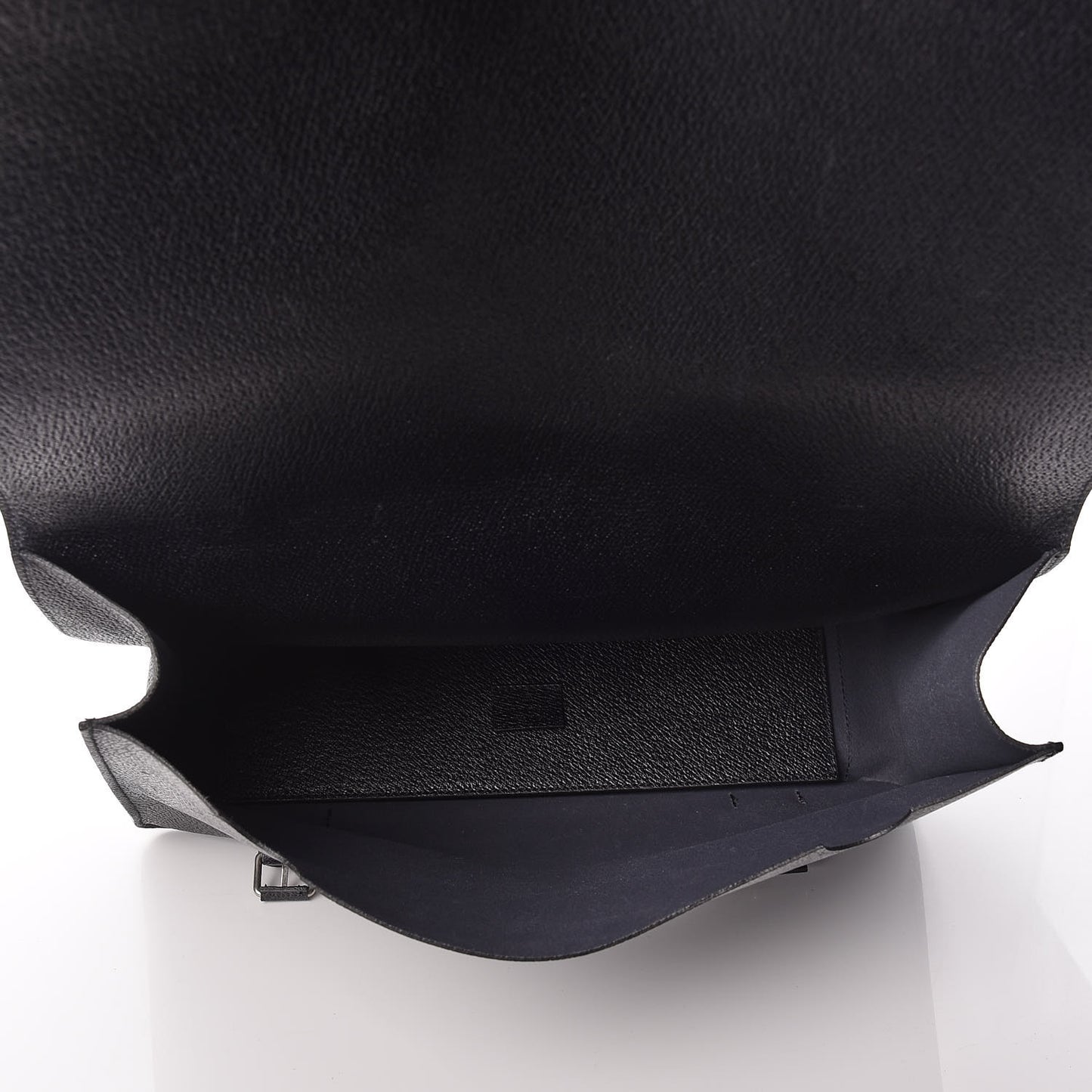 Calfskin Embroidered Tiger Messenger Bag Black