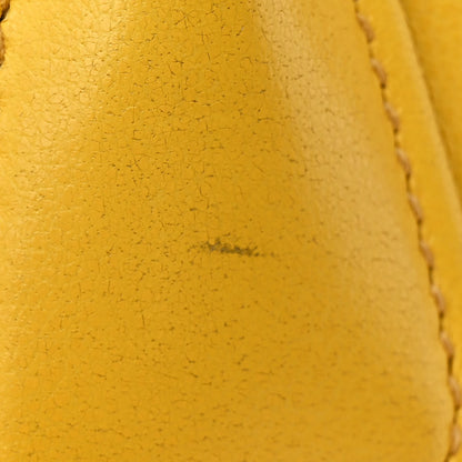 Prada Glace Calfskin Suede Twin Pocket Tote Sole 12 of 12