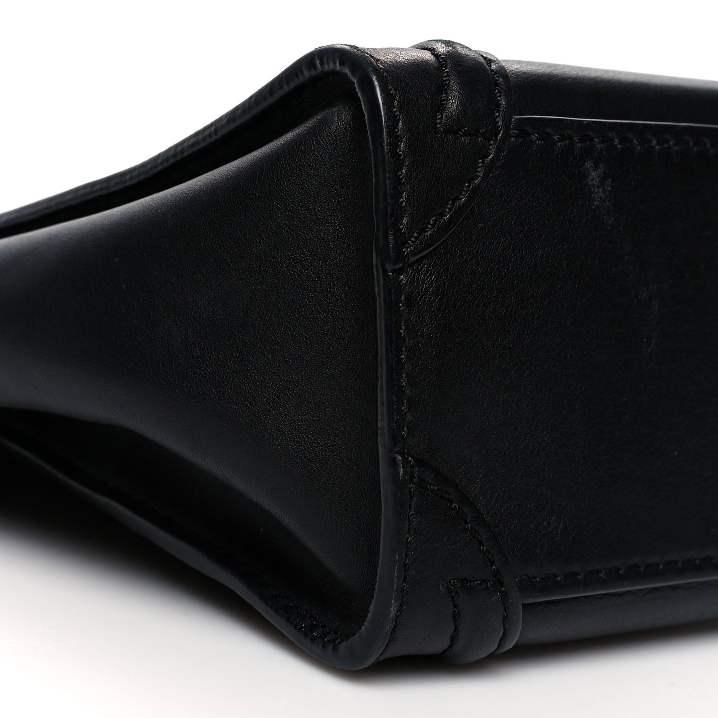 Smooth Calfskin Nano Luggage Black