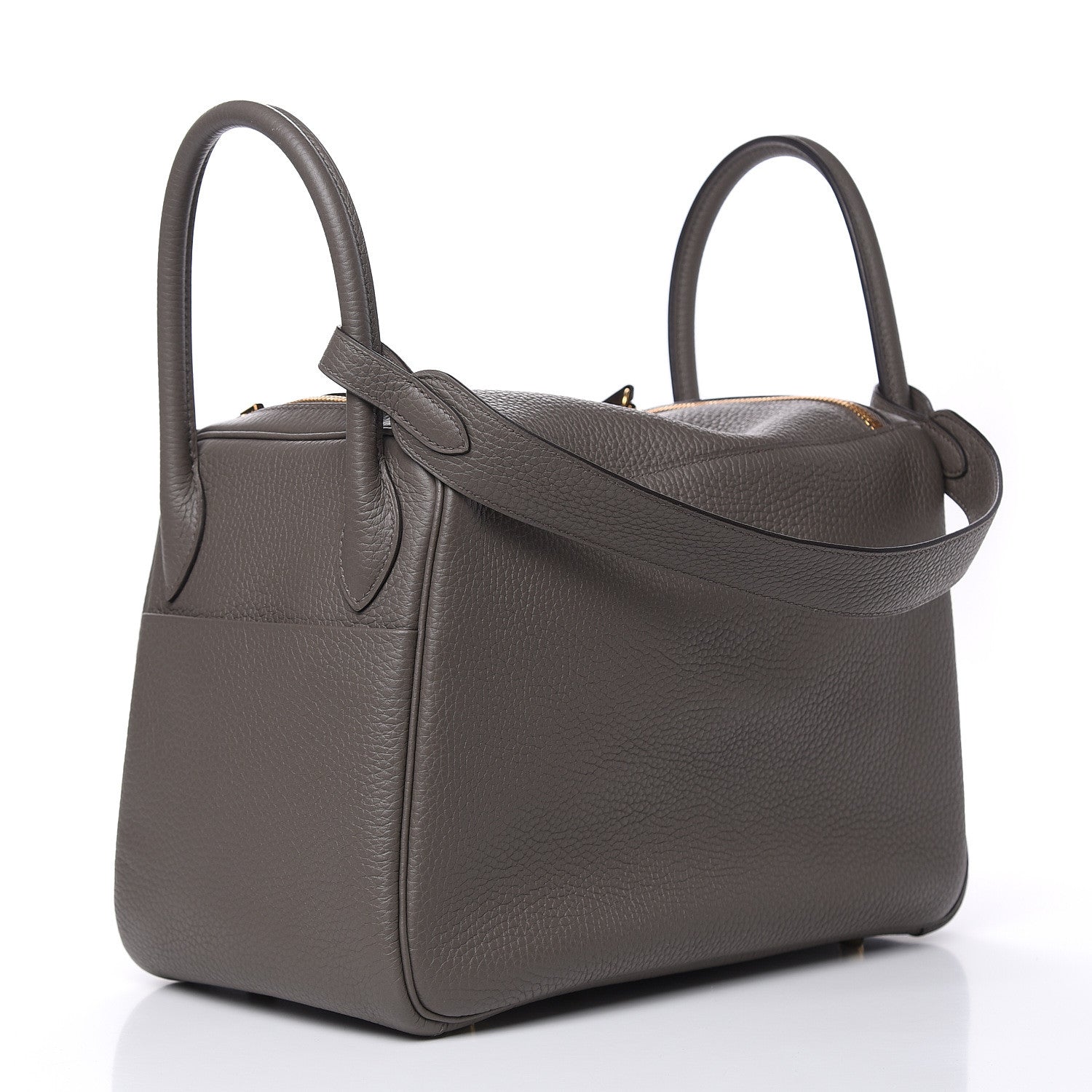 Hermes Taurillon Clemence Lindy 30 Etain 3 of 11