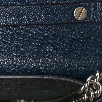 Givenchy Goatskin Small GV3 Shoulder Bag Dark Blue 10 of 14