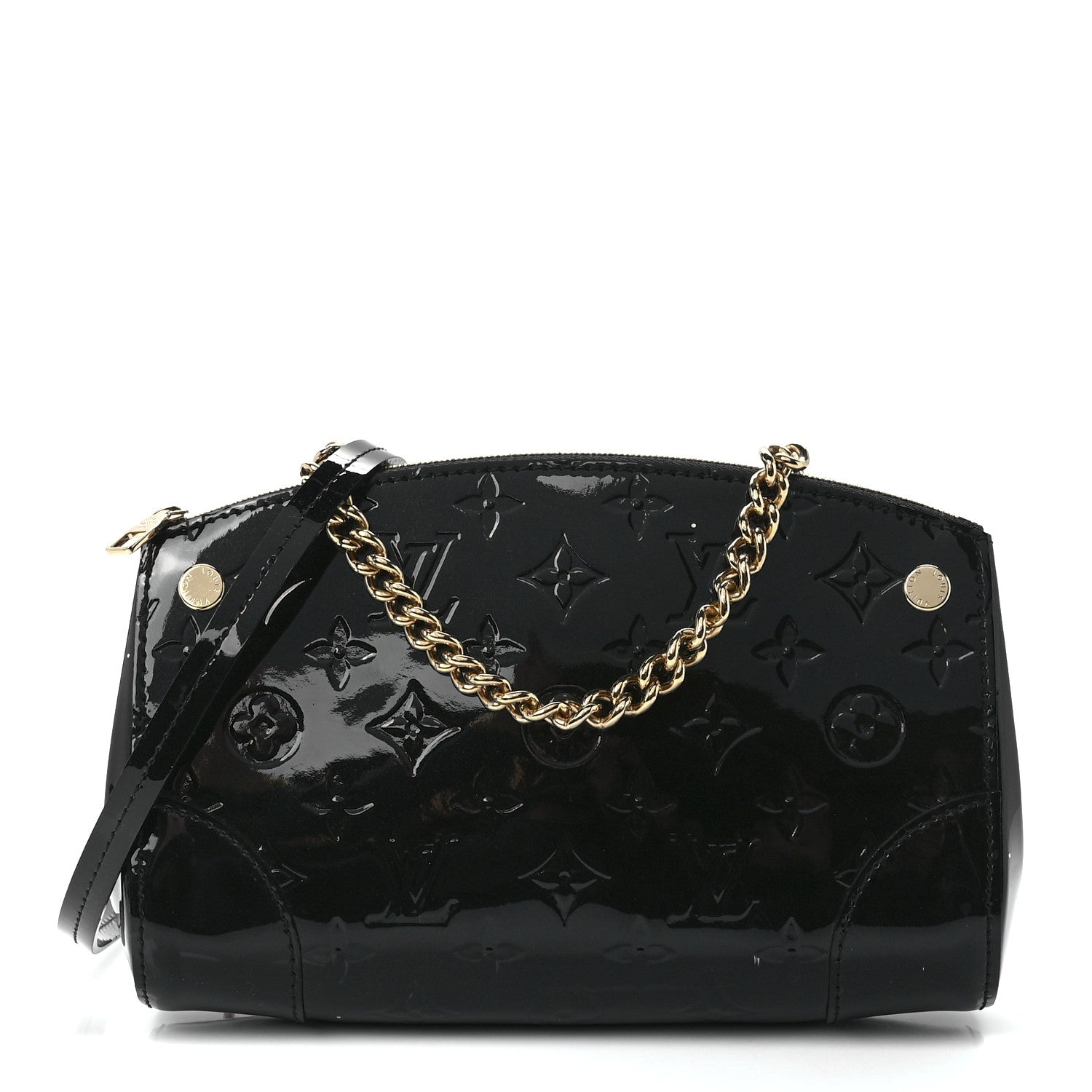 Louis Vuitton Vernis Santa Monica Clutch Noir Magnetique 1 of 10