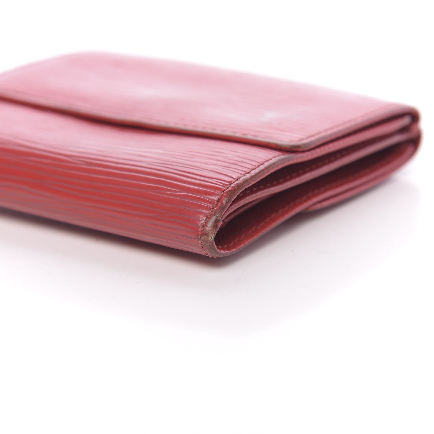 Louis Vuitton Epi Elise Wallet Castillan Red 9 of 12