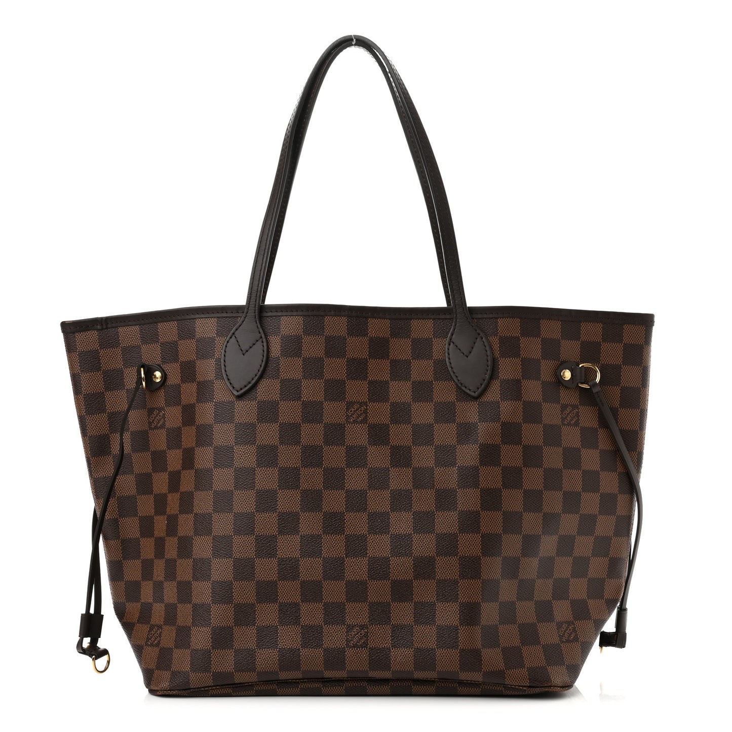 Damier Ebene Neo Neverfull MM Rose Ballerine