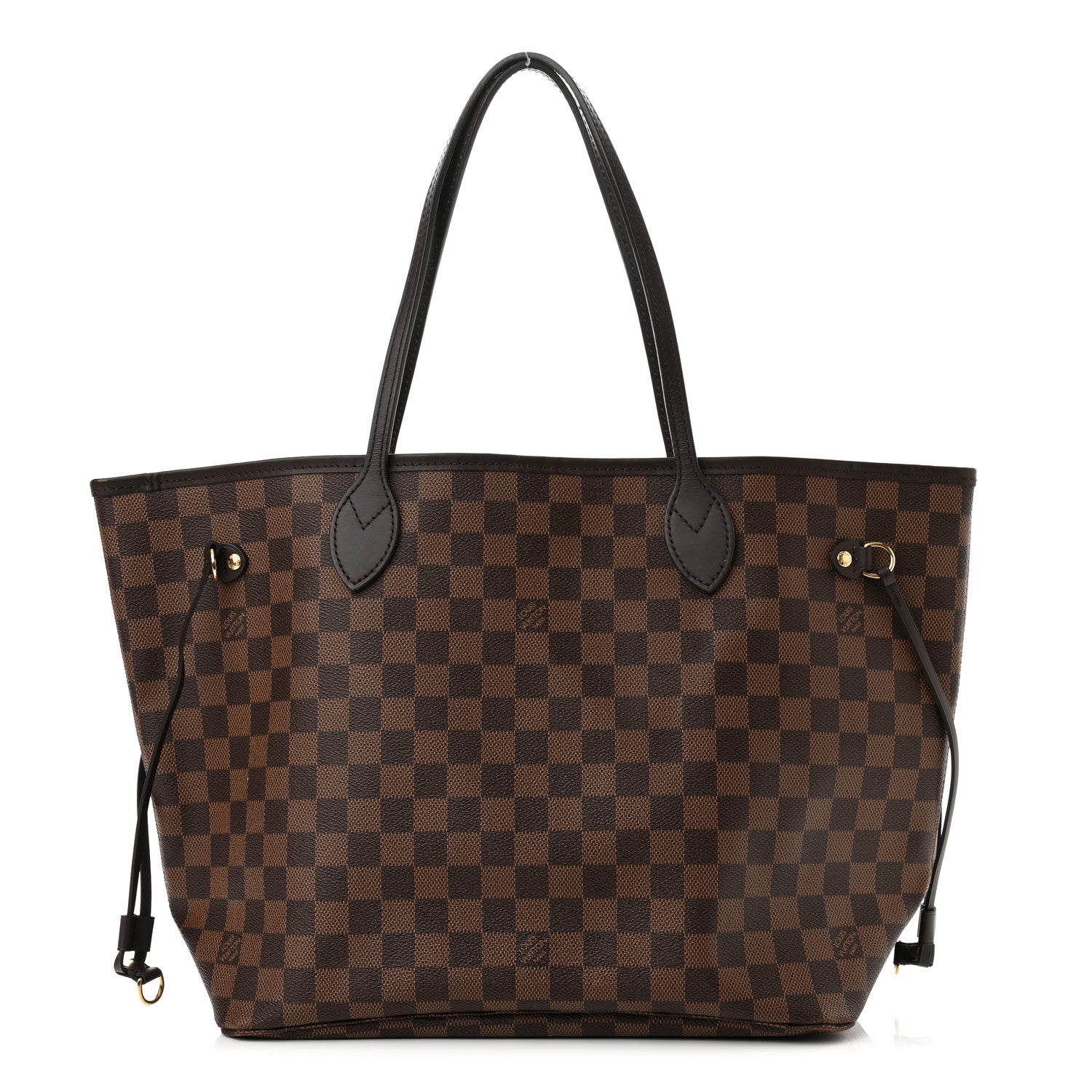 Louis Vuitton Damier Ebene Neo Neverfull MM Rose Ballerine 3 of 12