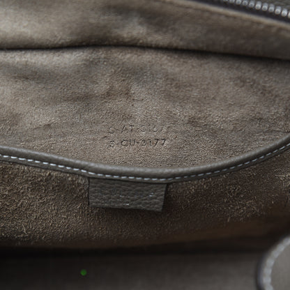 Celine Drummed Calfskin Nano Luggage Souris 7 of 11