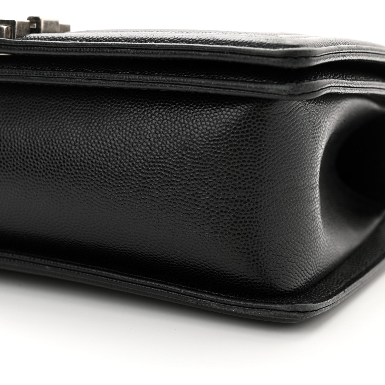 Chanel Caviar Quilted Medium Boy Flap Black 9 of 14