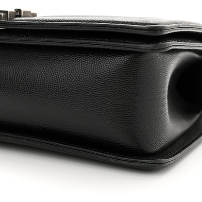 Chanel Caviar Quilted Medium Boy Flap Black 9 of 14