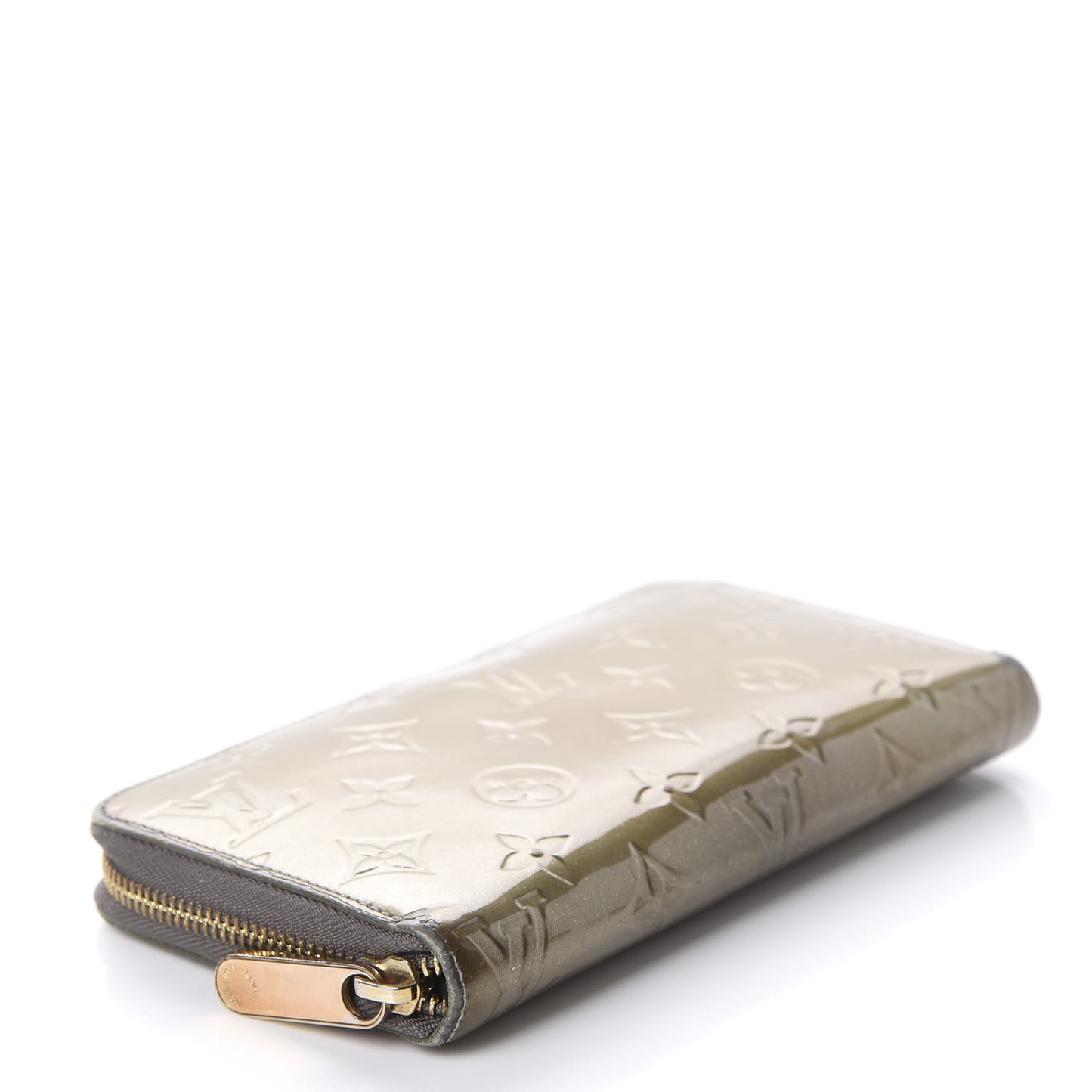 Vernis Zippy Wallet Vert Bronze