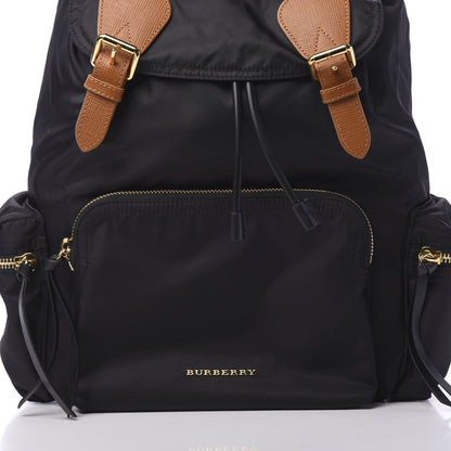 Burberry Nylon Large Rucksack Backpack Black 10 of 11