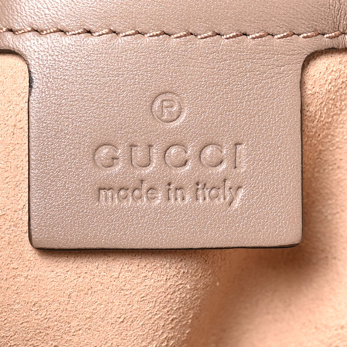 Gucci Calfskin Matelasse Medium GG Marmont Shoulder Bag Porcelain Rose 6 of 10