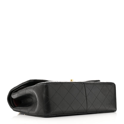 Chanel Lambskin Quilted Jumbo Double Flap Black 4 of 15