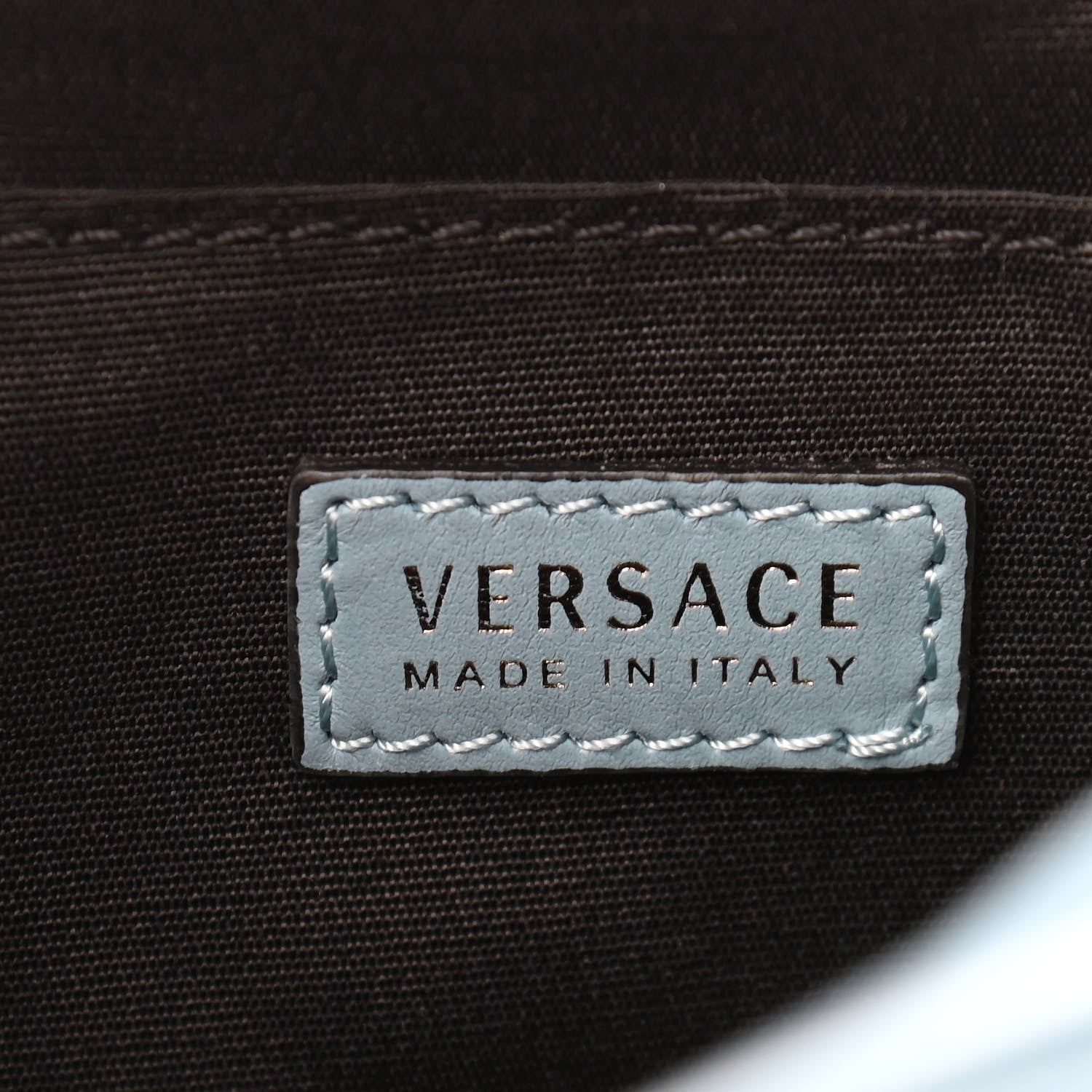 Versace Nappa Virtus Camera Bag Blue 6 of 9